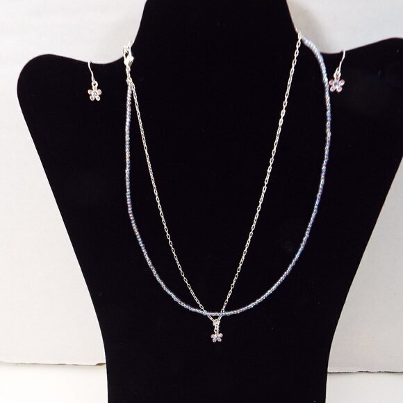 Hsn Designer 1928 Necklace & Earrings 3 Piece Set - Picture 9 of 12